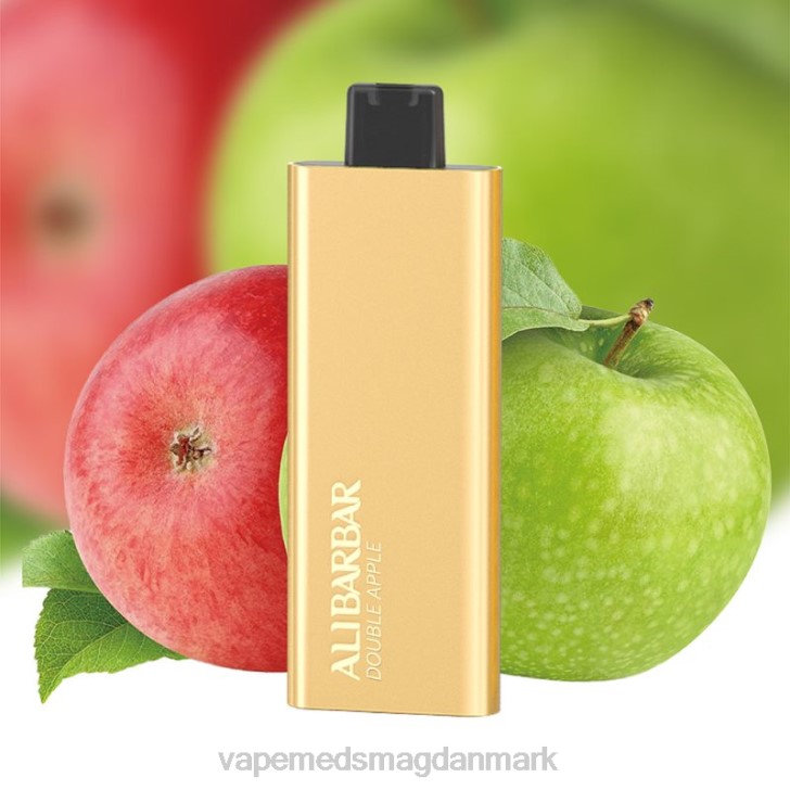 Vape Med Smag - Alibarbar Pandora 7000 engangsvape dobbelt æble 46TD66
