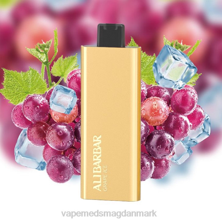 Vape Med Smag - Alibarbar Pandora 7000 engangsvape drue is 46TD56