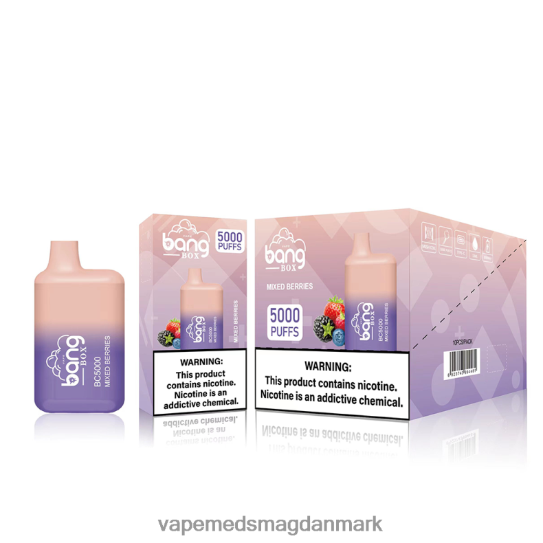 Vape Uden Nikotin - Bang Box bc5000 engangs Z82JX87