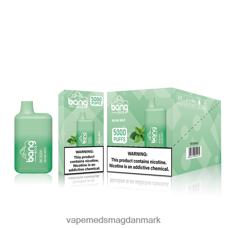 Vape Uden Nikotin - Bang Box bc5000 engangs Z82JX87