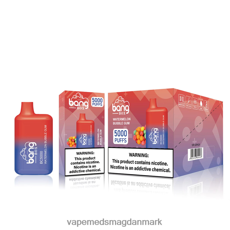 Vape Uden Nikotin - Bang Box bc5000 engangs Z82JX87