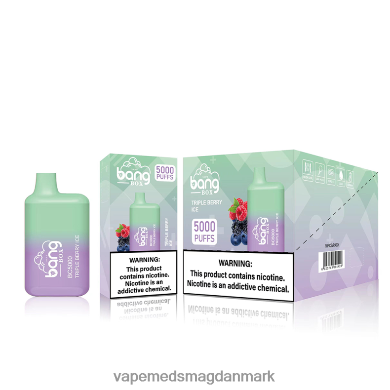 Vape Uden Nikotin - Bang Box bc5000 engangs Z82JX87