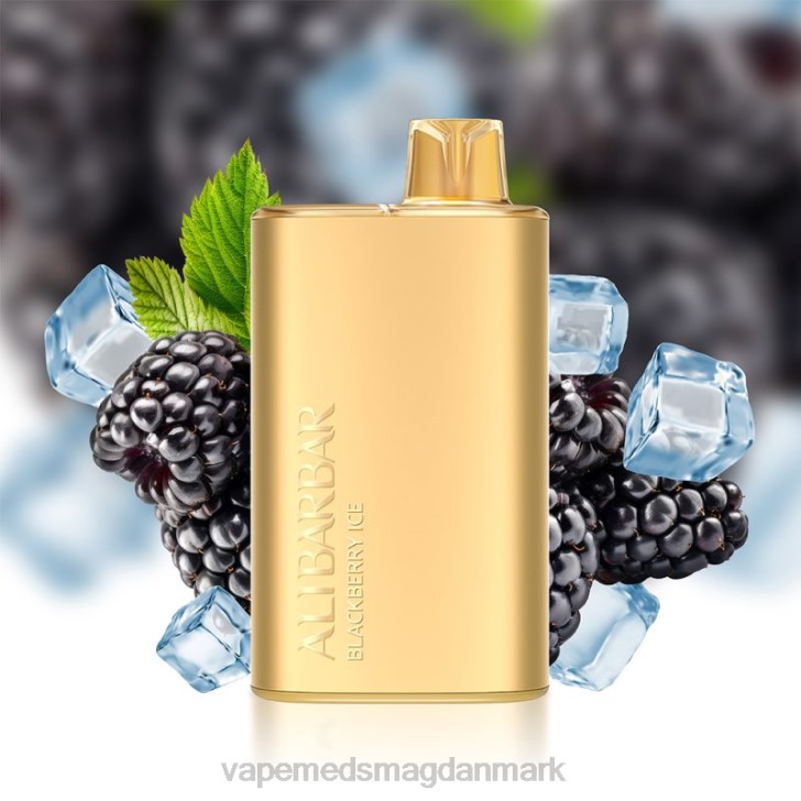 Vape Væske - Alibarbar Rich 8000 engangsvape brombæris 46TD10