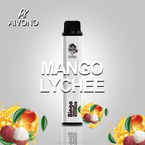 Disposable Vape Danmark - Aivono AIM BINGO 4000 2H4L139 mango litchi
