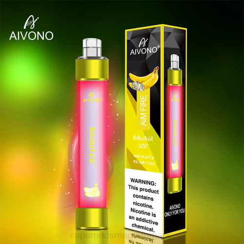 Disposable Vape Danmark - Aivono AIM FIRE 1000 2H4L324 bananis