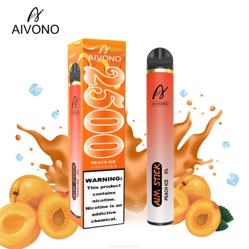 Disposable Vape Danmark - Aivono AIM STICK 2500 2H4L144 fersken is