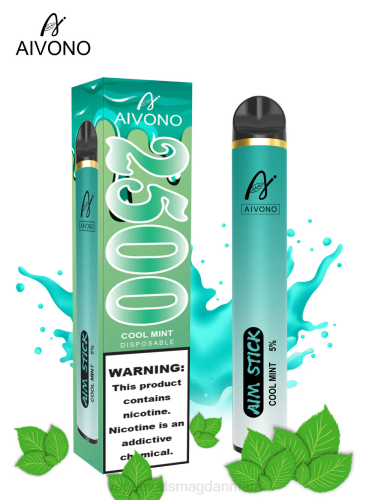 Disposable Vape Danmark - Aivono AIM STICK 2500 2H4L159 kølig mynte
