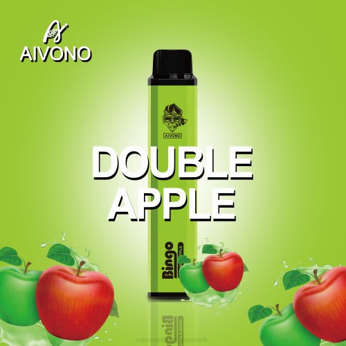 Vape Juice - Aivono AIM BINGO 4000 2H4L138 dobbelt æble