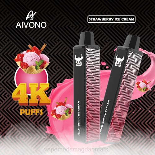 Vape Juice - Aivono AIM FREAK 4000 2H4L263 jordbæris