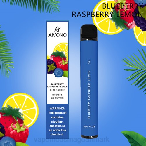 Vape Juice - Aivono AIM PLUS 800 2H4L173 blåbær hindbær citron
