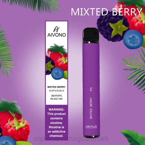 Vape Juice - Aivono AIM PLUS 800 2H4L188 blandet bær