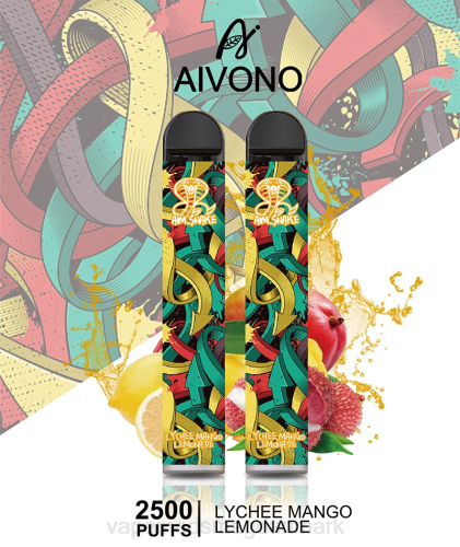 Vape Juice - Aivono AIM SNAKE 2500 2H4L308 litchi mango limonade