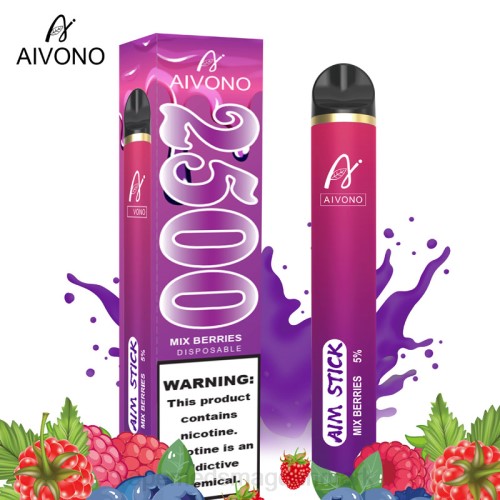 Vape Juice - Aivono AIM STICK 2500 2H4L158 bland bær