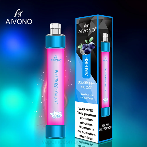 Vape Med Smag - Aivono AIM FIRE 1000 2H4L326 blåbær på is