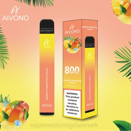 Vape Med Smag - Aivono AIM PLUS 800 2H4L186 mango ananas fersken