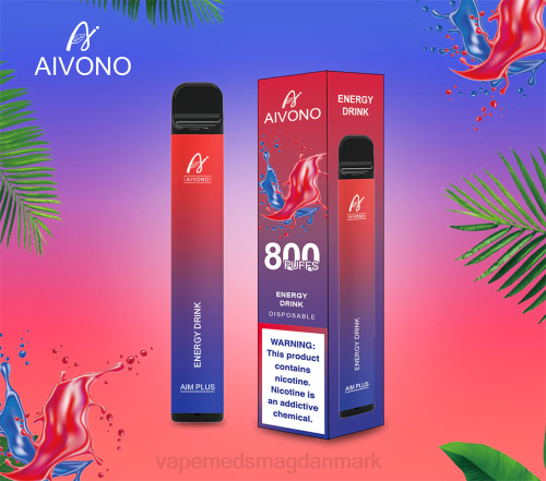 Vape Med Smag - Aivono AIM PLUS 800 2H4L201 energidrik