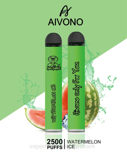Vape Med Smag - Aivono AIM SNAKE 2500 2H4L321 vandmelon is