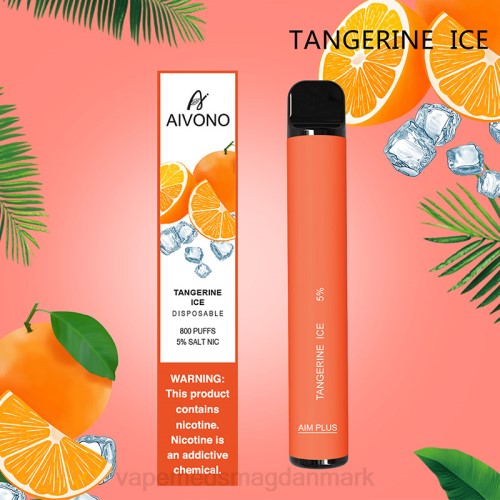 Vape Uden Nikotin - Aivono AIM PLUS 800 2H4L197 mandarin is