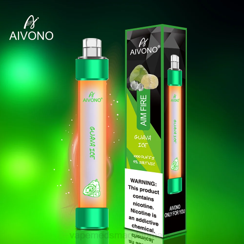 Vape Væske - Aivono AIM FIRE 1000 2H4L330 guava is