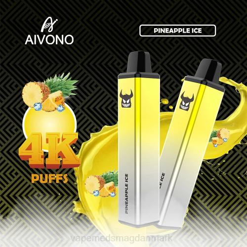 Vape Væske - Aivono AIM FREAK 4000 2H4L255 ananas is