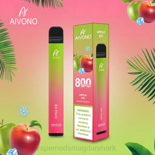Vape Væske - Aivono AIM PLUS 800 2H4L170 æbleis