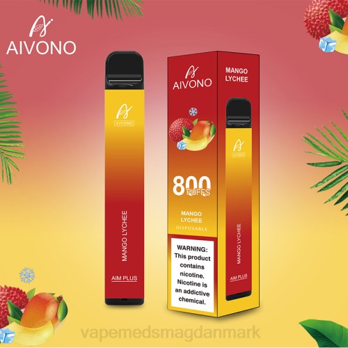 Vape Væske - Aivono AIM PLUS 800 2H4L185 mango litchi