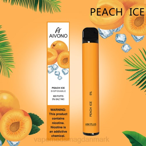 Vape Væske - Aivono AIM PLUS 800 2H4L190 fersken is