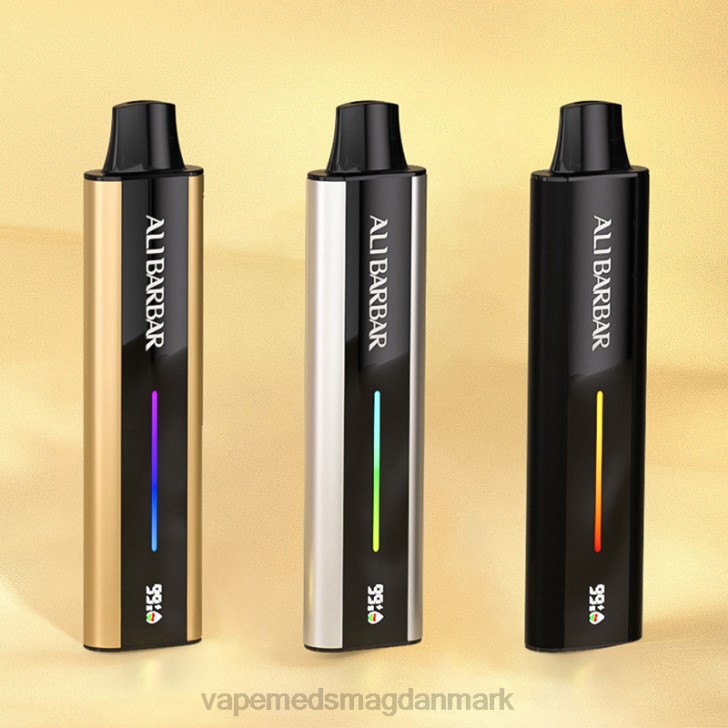 Vape Væske - Alibarbar Flare genopfyldelig vape blåbær lce 46TD70