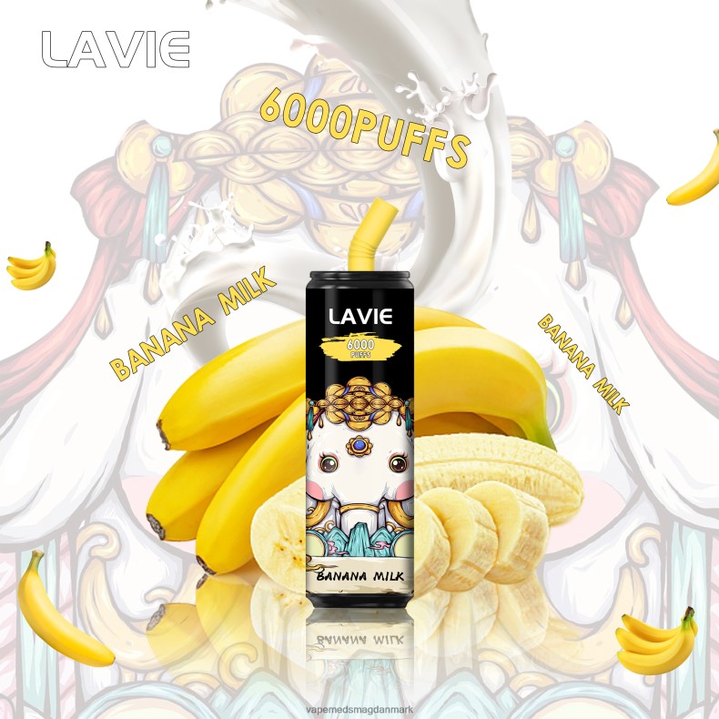 Disposable Vape Danmark - LAVIE Coke BAR 6000 pust bananmælk J6TD6274