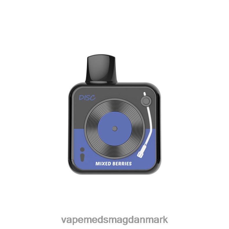 Disposable Vape Danmark - LAVIE DISC 10000 pust blandede bær J6TD6154
