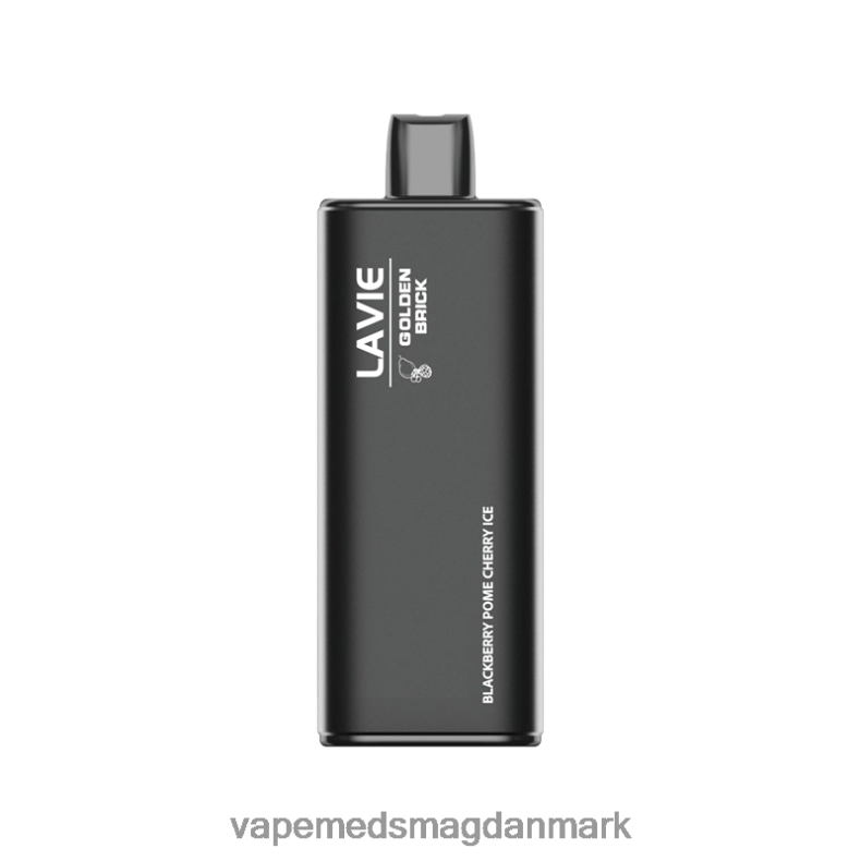 Disposable Vape Danmark - LAVIE GOLDEN BRICK 10000 pust brombærkerne kirsebæris J6TD654