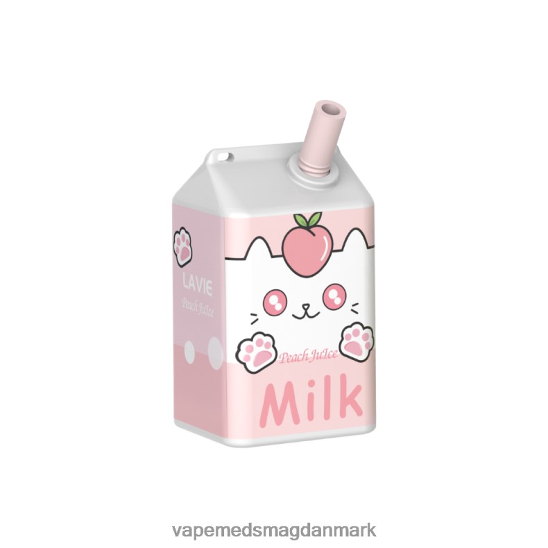 Disposable Vape Danmark - LAVIE MILK 7000 pust ferskenjuice J6TD6179