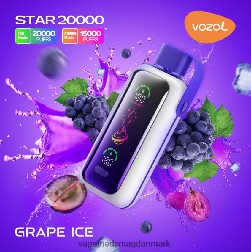 Disposable Vape Danmark - VOZOL STAR 20.000 L88HVJ9 drue is