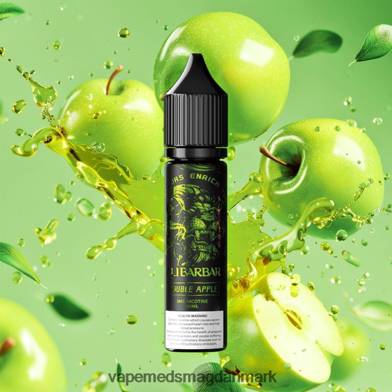Vape Juice - Alibarbar vandpibe onyx dock dobbelt æble 28B866111