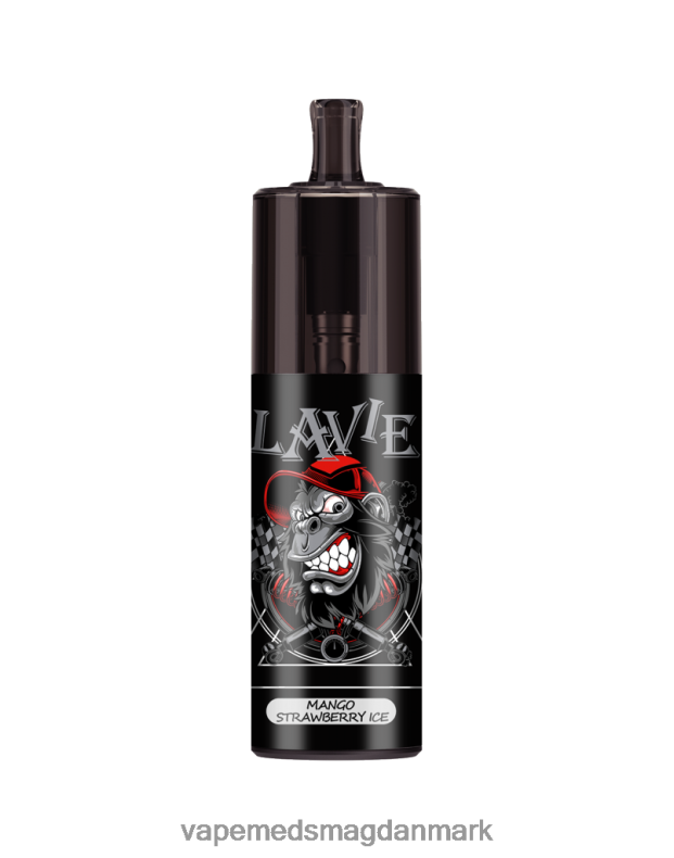 Vape Juice - LAVIE COLOUR BAR 10000 pust luftstrømskontrol mango jordbær is J6TD6333