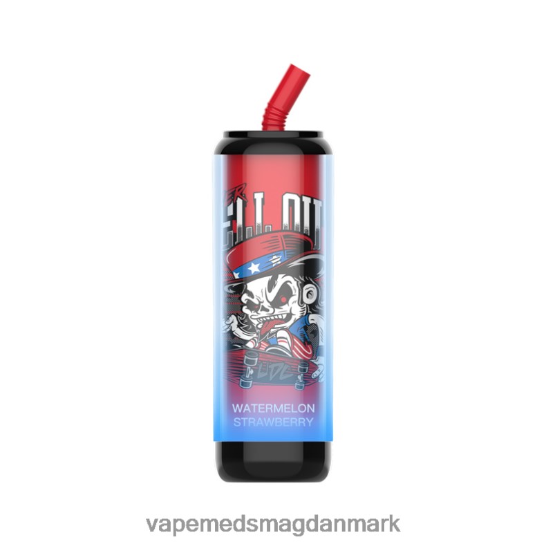 Vape Juice - LAVIE Cola Plus 7500 pust vandmelon jordbær J6TD6248