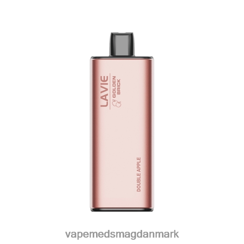 Vape Juice - LAVIE GOLDEN BRICK 10000 pust dobbelt æble J6TD658