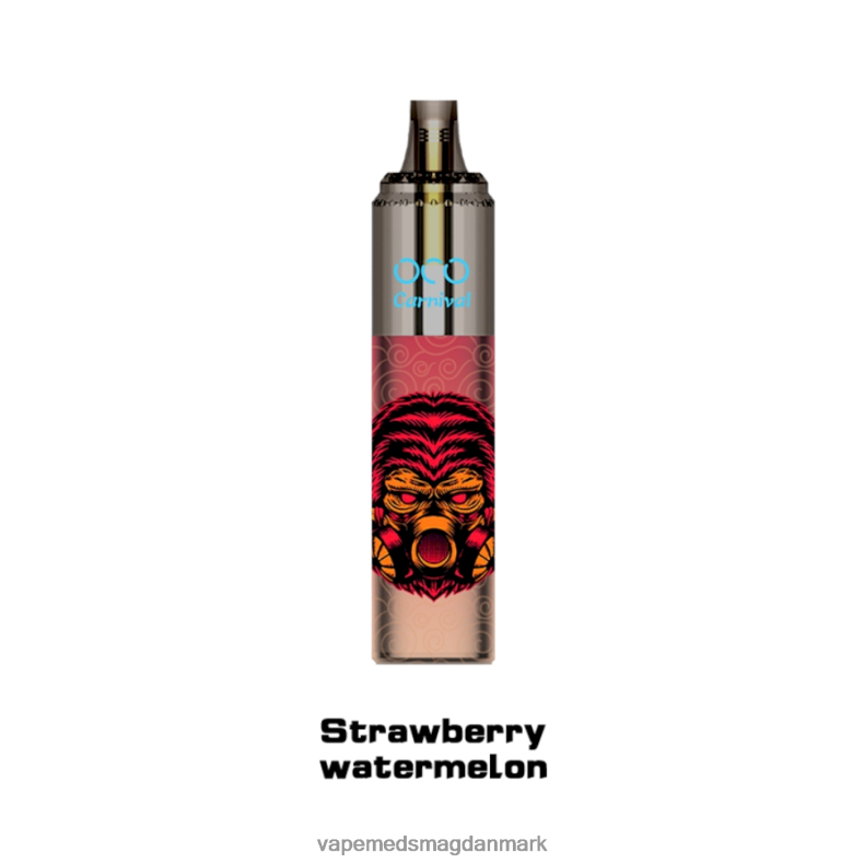 Vape Juice - LAVIE OCO karneval 10000 pust jordbær vandmelon J6TD6358