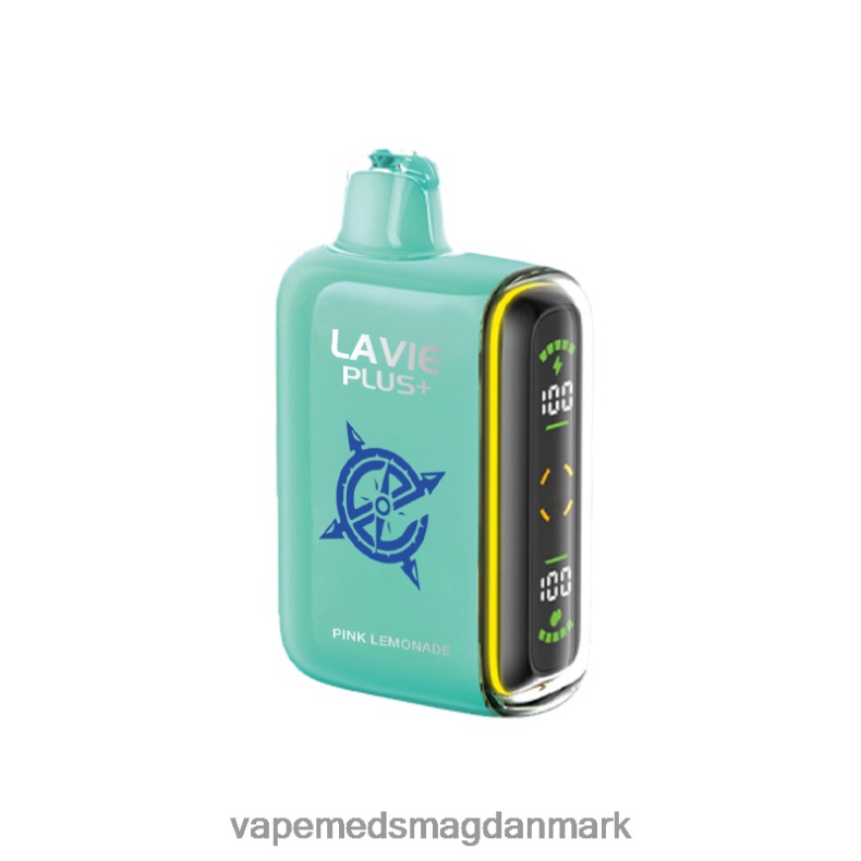 Vape Juice - LAVIE PLUS 15000 pust lyserød limonade J6TD693