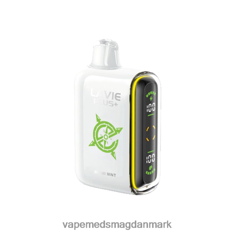 Vape Juice - LAVIE PLUS 15000 pust miami mynte J6TD698