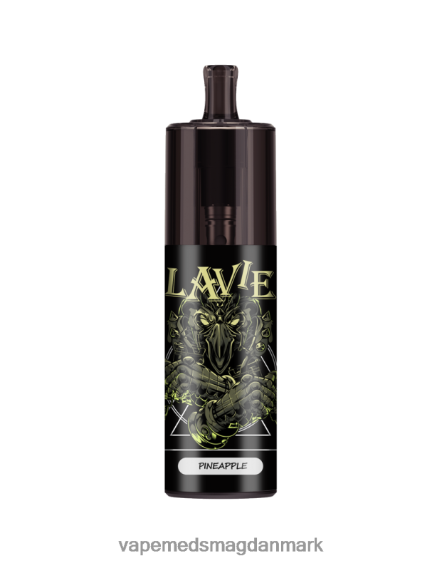 Vape Med Smag - LAVIE COLOUR BAR 10000 pust luftstrømskontrol ananas J6TD6336