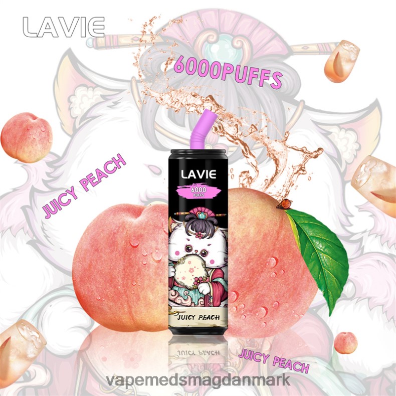 Vape Med Smag - LAVIE Coke BAR 6000 pust saftig fersken J6TD6271