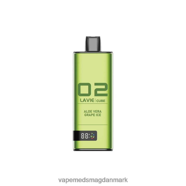 Vape Med Smag - LAVIE Cube 20000 pust aloe vera drueis J6TD636