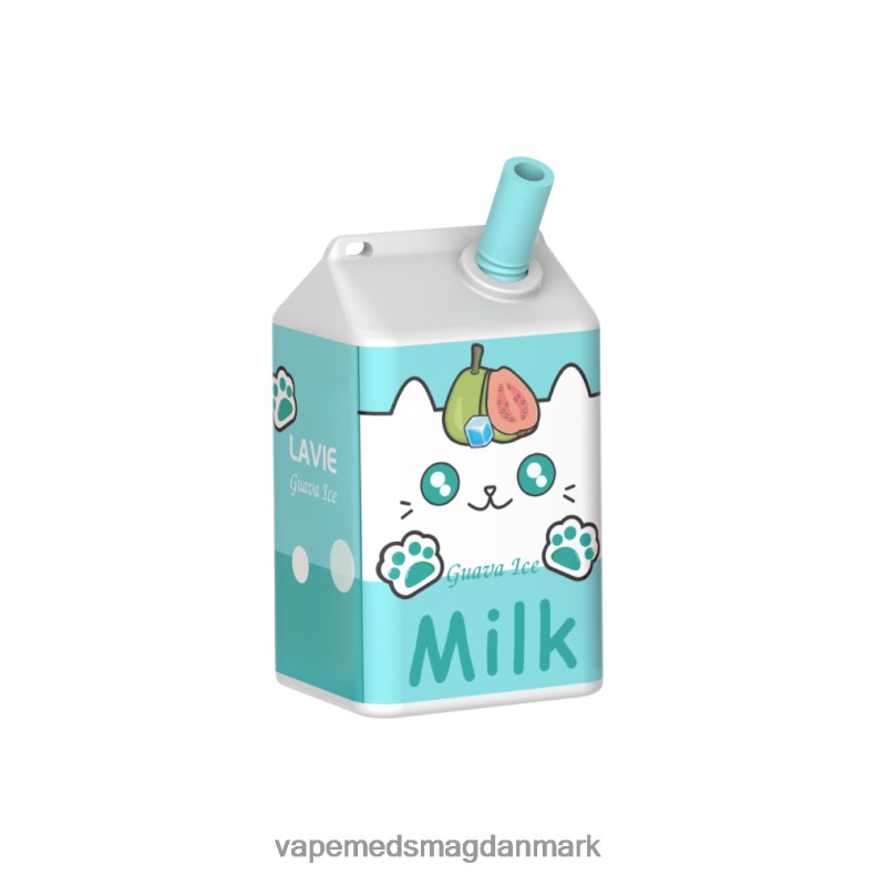 Vape Med Smag - LAVIE MILK 7000 pust guava is J6TD6181