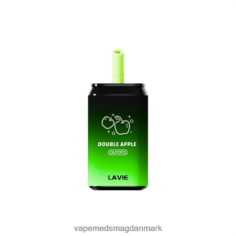 Vape Uden Nikotin - LAVIE Aurora 11000 pust dobbelt æble J6TD6142