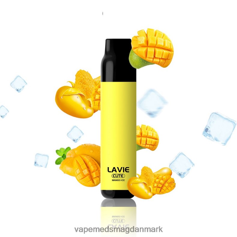 Vape Uden Nikotin - LAVIE BAR 3000 pust mango is J6TD6287