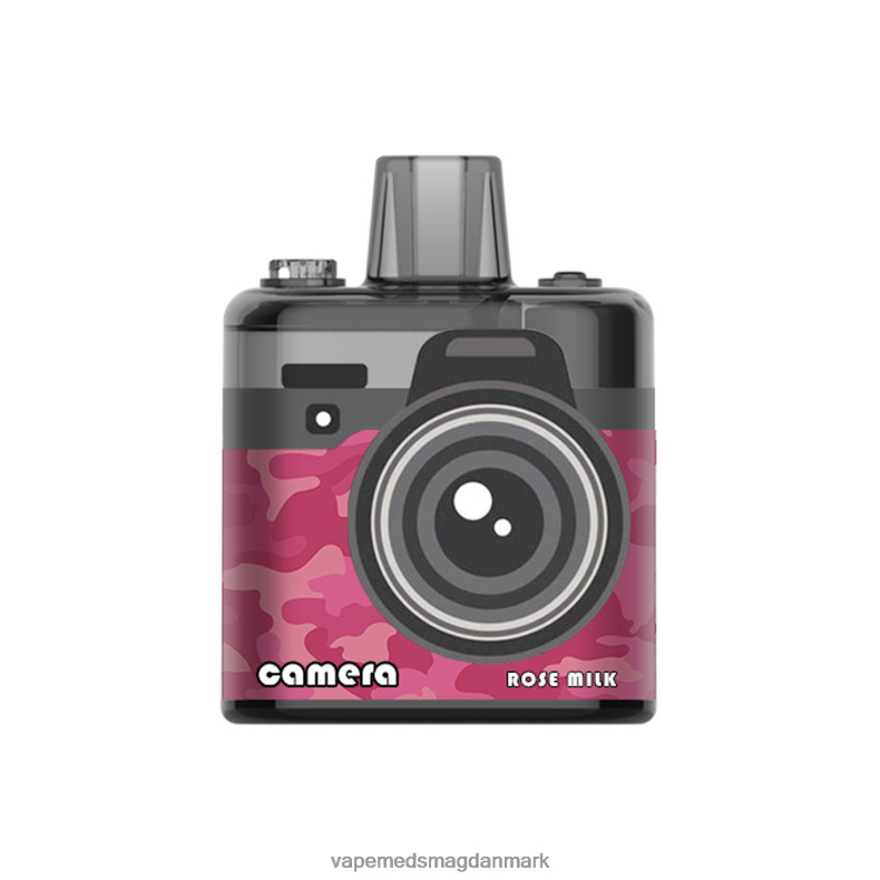 Vape Uden Nikotin - LAVIE Camera 8000 pust rosenmælk J6TD6167