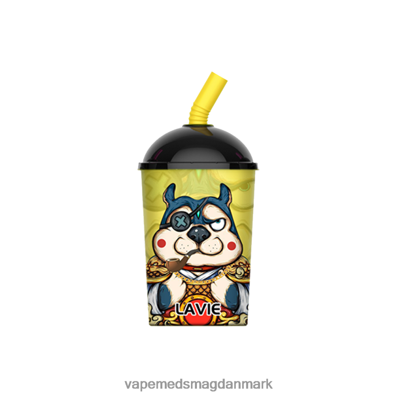 Vape Uden Nikotin - LAVIE Max Cup 8000 pust bananmælk J6TD6257