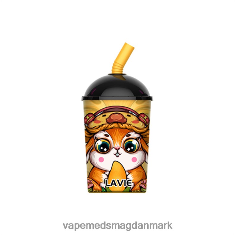 Vape Uden Nikotin - LAVIE Max Cup 8000 pust mango is J6TD6262
