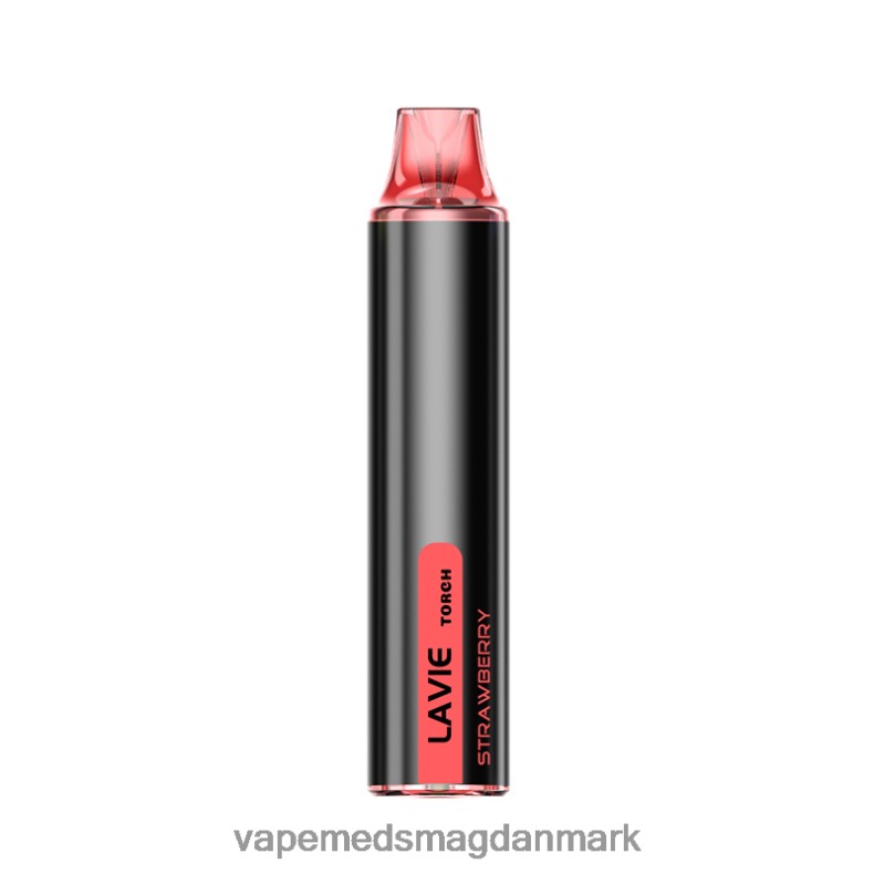 Vape Uden Nikotin - LAVIE Torch 6000 pust jordbær J6TD6137